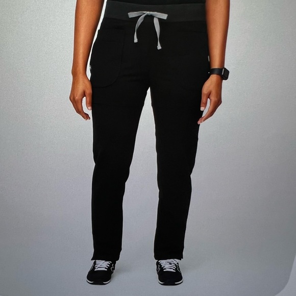 Figs Pants - Figs Nepal Black scrub pants Small Tall